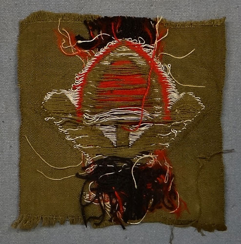 Officers RAD Cloth Cap Insignia