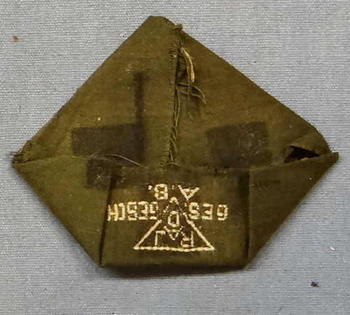 RAD NCO/EM Cloth Cap Insignia