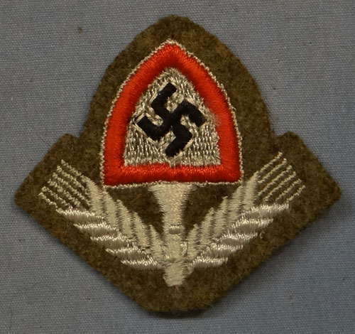 RAD NCO/EM Cloth Cap Insignia