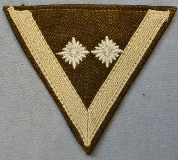 RAD "Obervormann" Sleeve Rank