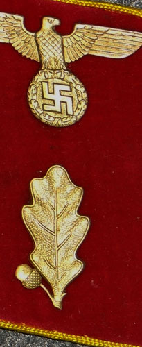 Political Reich Abschnittsleiter Collar Tab