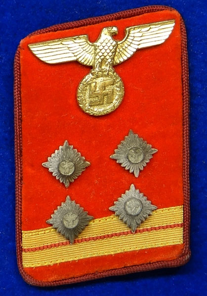 Political Leader Gau Level Collar Tab