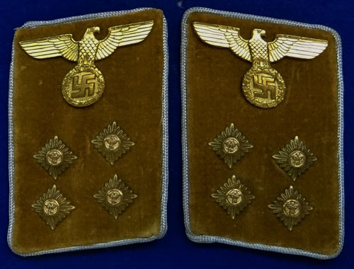 Political Leader Orts Level Collar Tabs