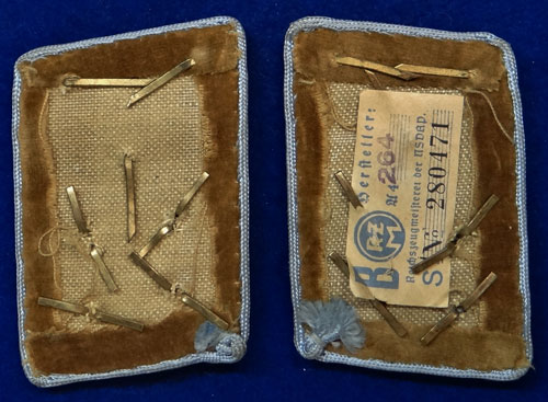 Political Leader Orts Level Collar Tabs