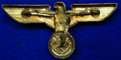 Gold 1939/45 Political Leader Visor Hat Eagle