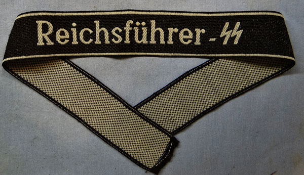 WSS "Reichsfuhrer-SS" NCO/EM Cuff Title