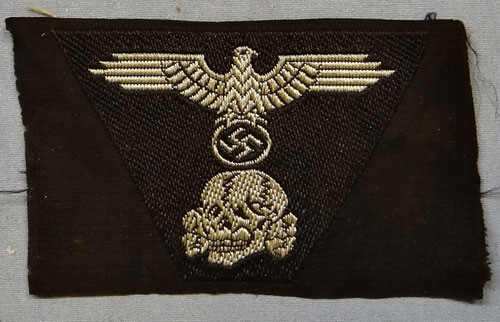 Bevo WSS Panzer Cloth Field Cap Insignia