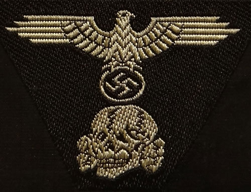 Bevo WSS Panzer Cloth Field Cap Insignia