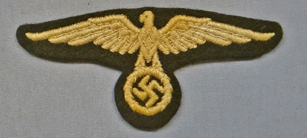 Bahnschutzpolizei NCO/EM Green Backed Sleeve Eagle