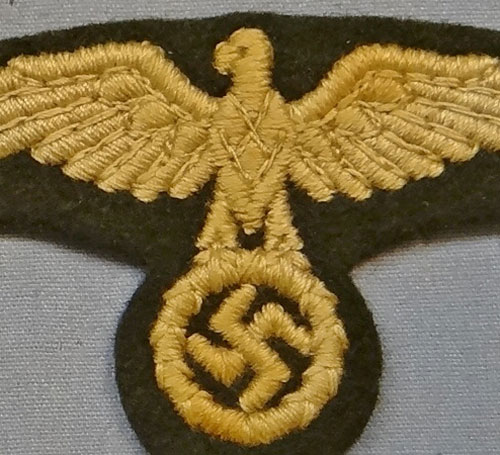 Bahnschutzpolizei NCO/EM Green Backed Sleeve Eagle