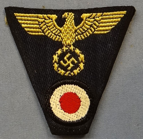 Reichsbahn M43 Field Cap Cloth Insignia