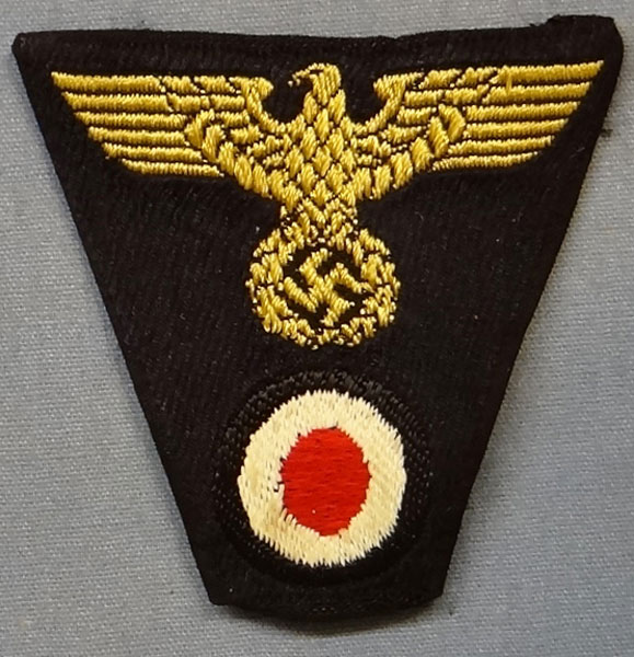 Reichsbahn M43 Field Cap Cloth Insignia