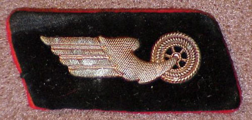 Reichsbahn Officials Collar Tab & Shoulder Board