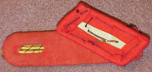 Reichsbahn Officials Collar Tab & Shoulder Board