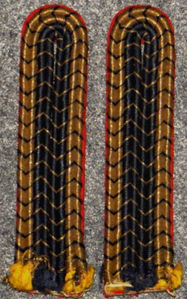 Reichsbahn Officials Shoulder Boards