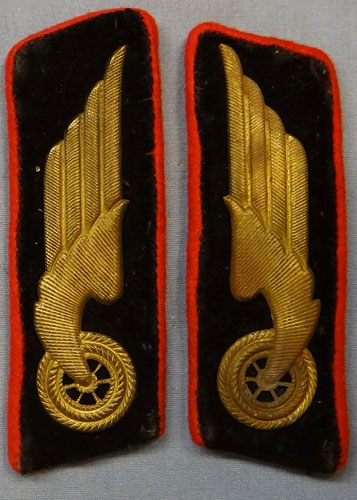 Reichsbahn 1st Pattern Collar Tabs