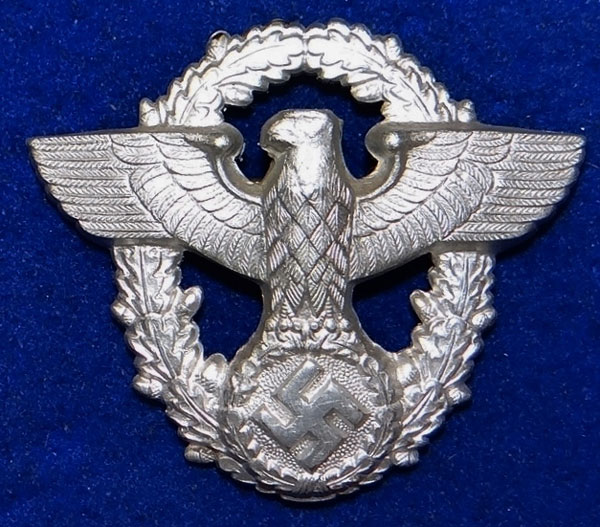 Police Officers Visor Hat Eagle