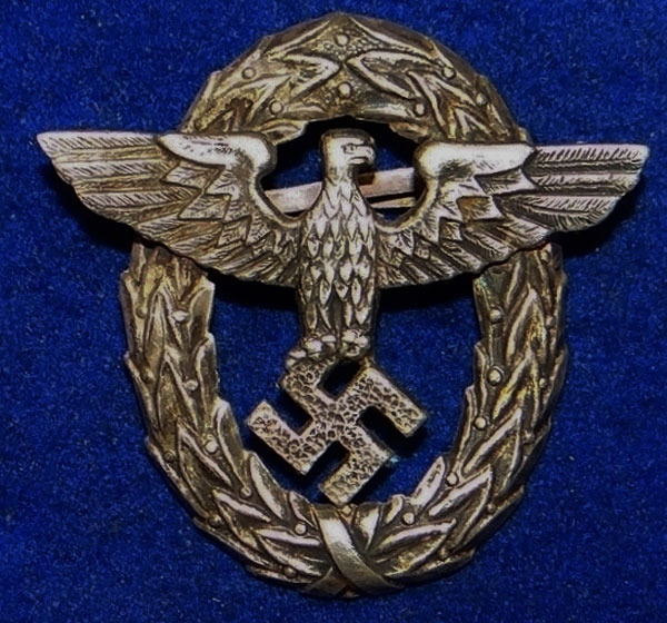 1st Pattern Police Visor Hat Eagle
