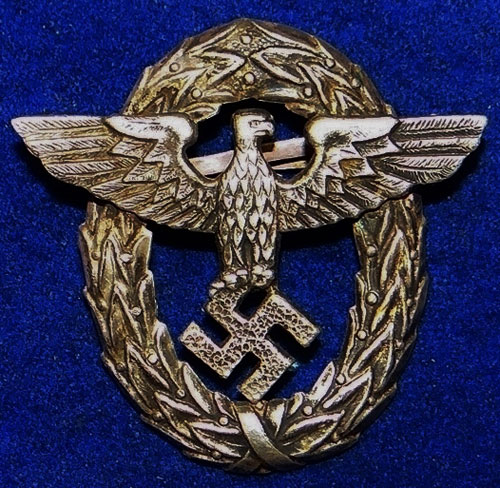 1st Pattern Police Visor Hat Eagle