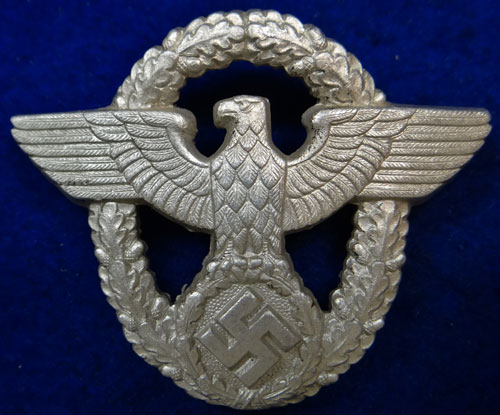 Police NCO/EM Visor Hat Eagle