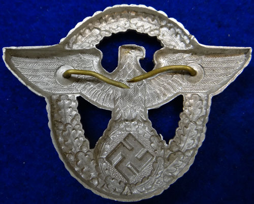 Police NCO/EM Visor Hat Eagle