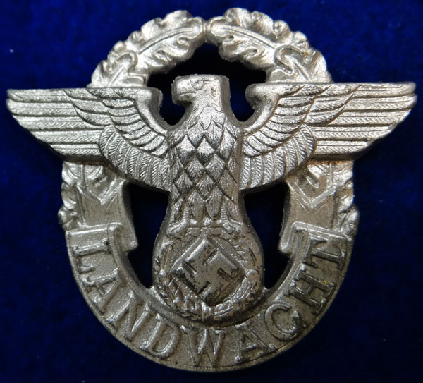 Police "Landwacht" Breast & Hat Eagle