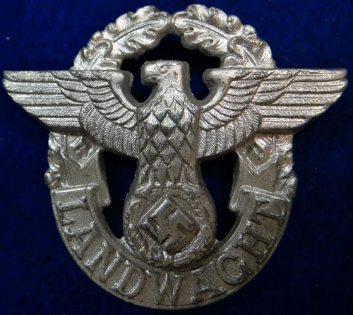 Police "Landwacht" Breast & Hat Eagle