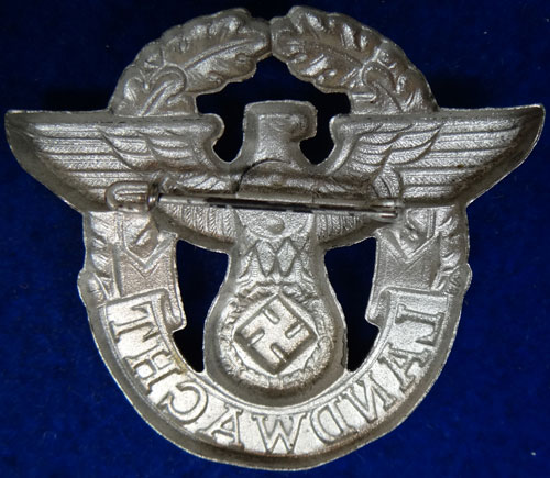 Police "Landwacht" Breast & Hat Eagle