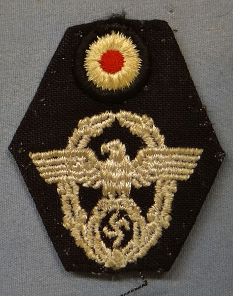 Fire Police Cloth M43 Cap Insignia