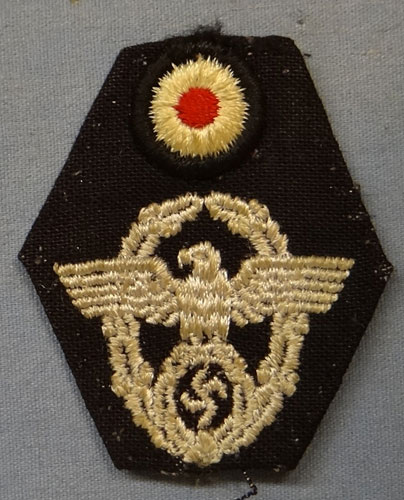 Fire Police Cloth M43 Cap Insignia