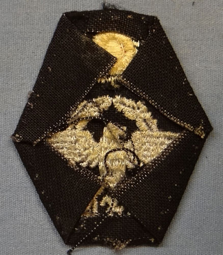 Fire Police Cloth M43 Cap Insignia