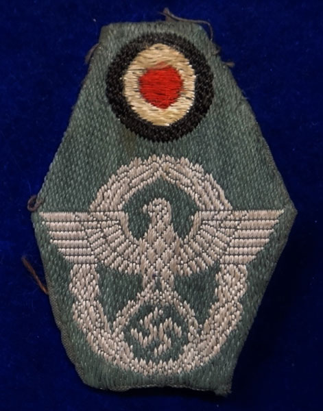 Police Cloth M43 Field Cap Insignia