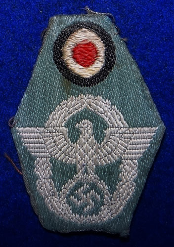 Police Cloth M43 Field Cap Insignia