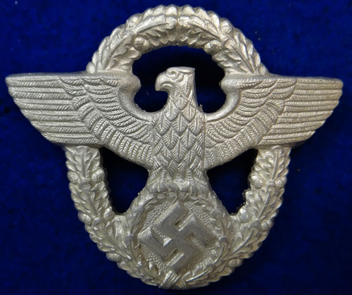 Police NCO/EM Visor Hat Eagle