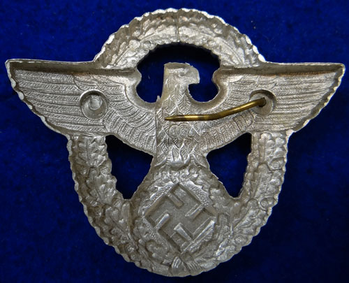 Police NCO/EM Visor Hat Eagle
