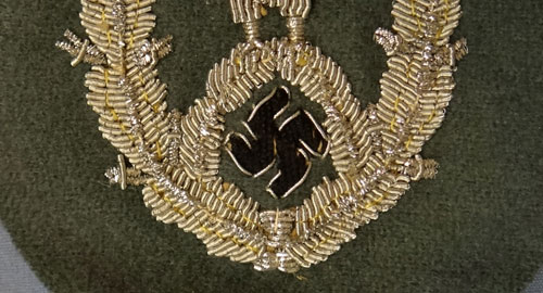 Police Officers Bullion Wire Sleeve Eagle