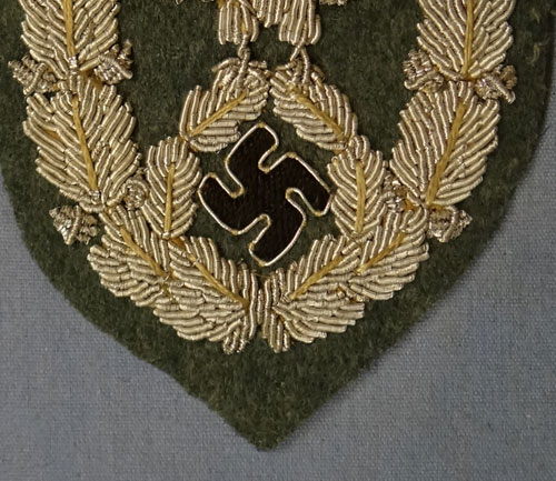 Police Officers Bullion Wire Sleeve Eagle