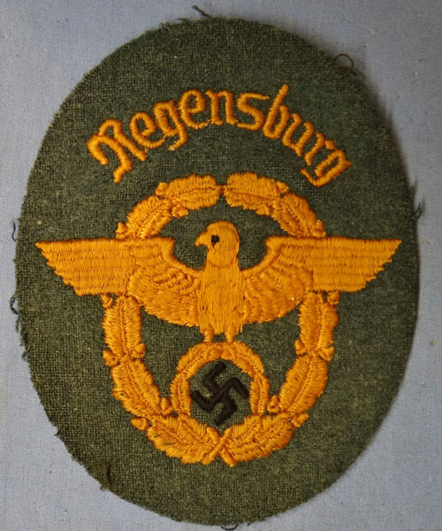 Police "Regensburg" Gendarmerie Sleeve Eagle