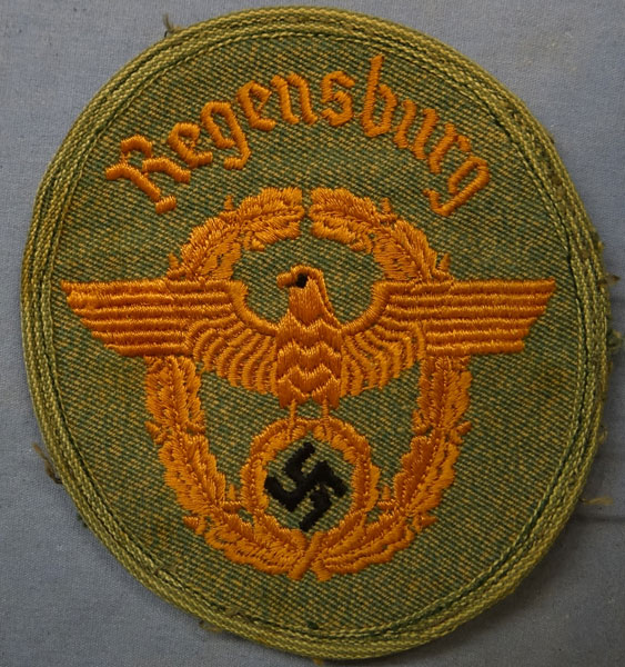 Police "Regensburg" Gendarmerie Sleeve Eagle