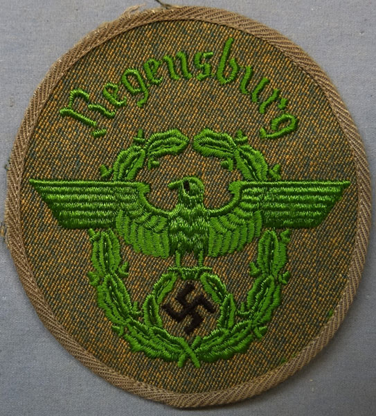 Police "Regensburg" Schutzpolizei Sleeve Eagle