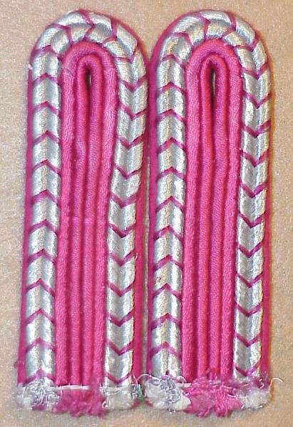 Feuerwehr Volunteer Fire Brigades Shoulder Boards for Wachtmeister