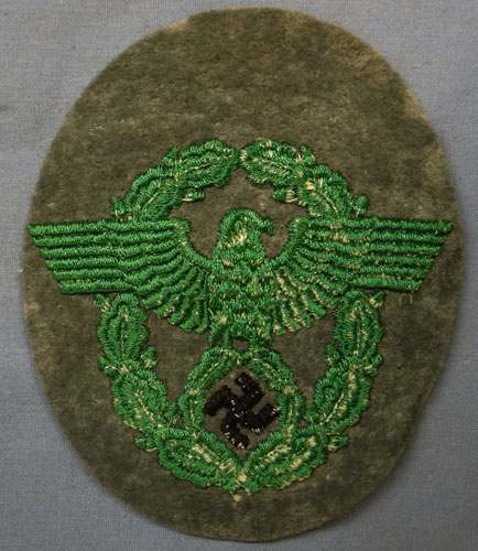 Police Schutzpolizei NCO/EM Sleeve Eagle