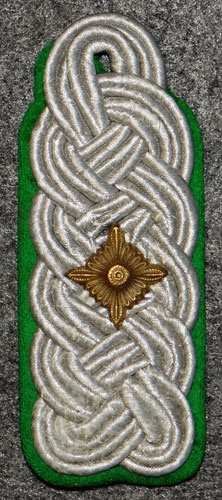 Schutzpolizei Oberstleutnant Shoulder Board