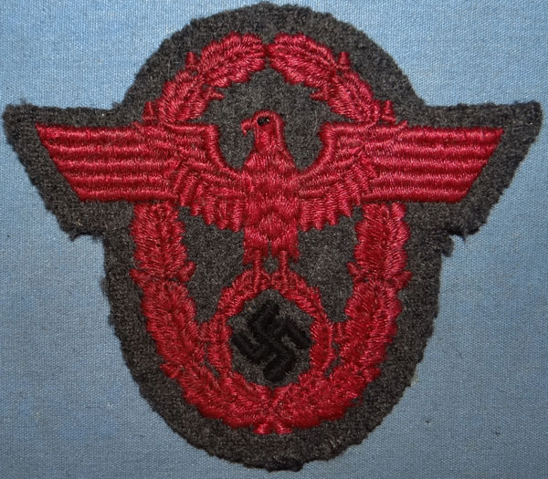 Luftschutz Police Fire Service NCO/EM Sleeve Eagle