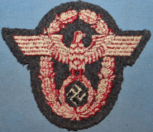 Luftschutz Police Fire Service NCO/EM Sleeve Eagle