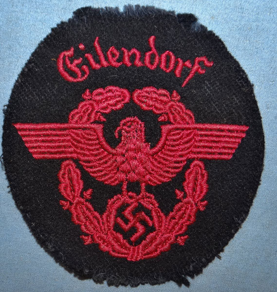 Feuerwehr "Fire Service" Sleeve Eagle with Assignment Location