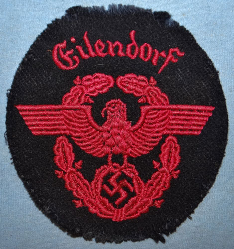Feuerwehr "Fire Service" Sleeve Eagle with Assignment Location
