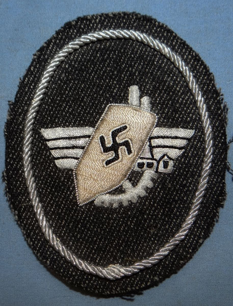 Factory Police Sleeve Insignia