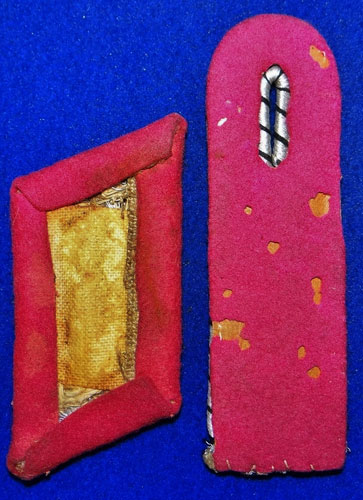 Feuerwehr "Fire Service" Officers Collar Tab & Shoulder Board Set