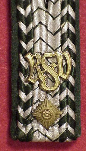 German Customs Shoulder Board